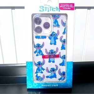 NIB Disney Stitch protective phone case for IPhone 13 Pro Max/ 14 Pro Max